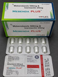 Mebendazole 500 mg & Ivermectin 25 mg Tablets