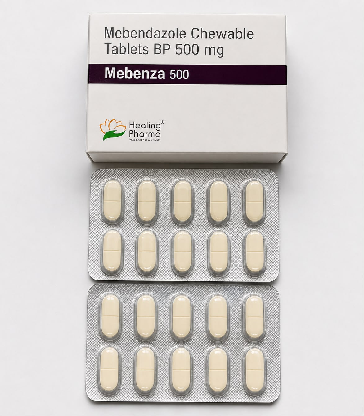 Mebendazole Tablets USP 500 mg